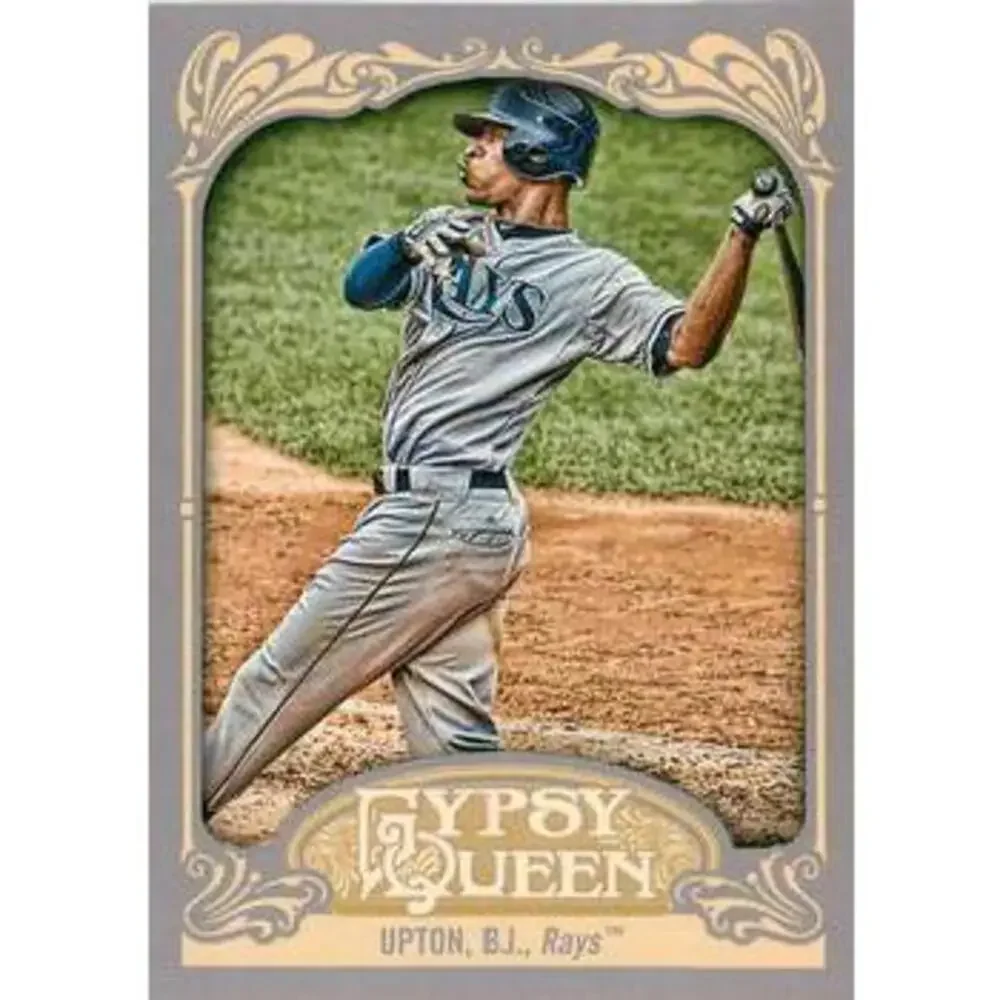 2012 Topps Gypsy Queen B.J. Upton # 169 Tampa Bay Rays